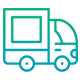 gradient icon truck