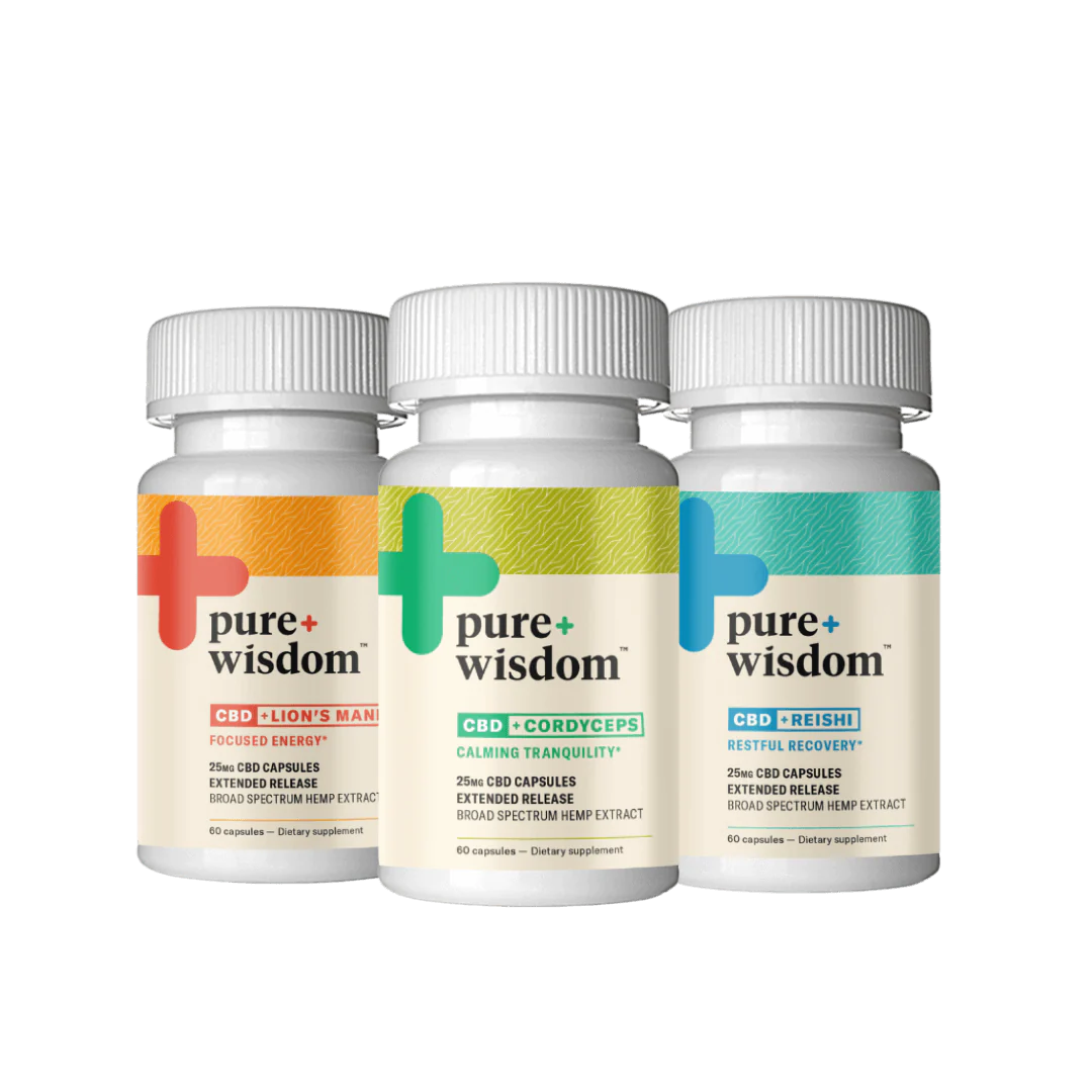 Pure+Wisdom - CBD functional mushrooms